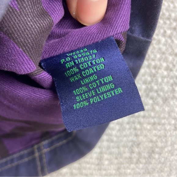 Boden Womens Blue Cotton Long Sleeve Pockets Full Zip Utility Jacket Size 12 - Picture 9 of 9